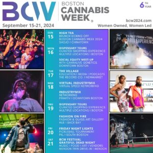 Boston Cannabis Week Schedule