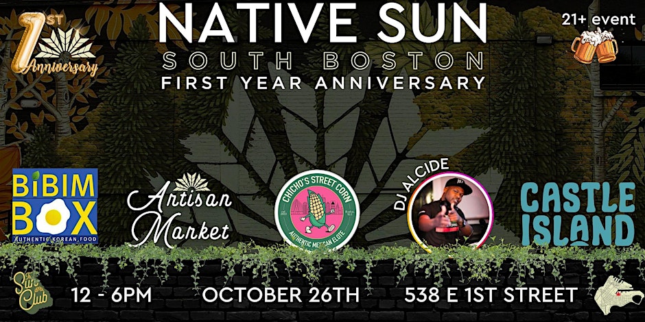 Halloween 2024 South Boston Native Sun 1st Anniversary Party