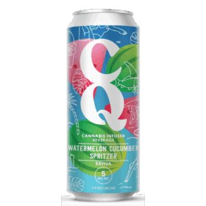 CQ Watermelon Cucumber Spritzer Cannabis Beverage